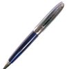 Ballpoint Pens * | Cross Cross Revere Ballpoint Pen, Tuxedo Cross Grid Blue & Chrome