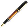 Fountain Pens * | Maiora Aventus Unica Fountain Pen, Black, Orange & Gold